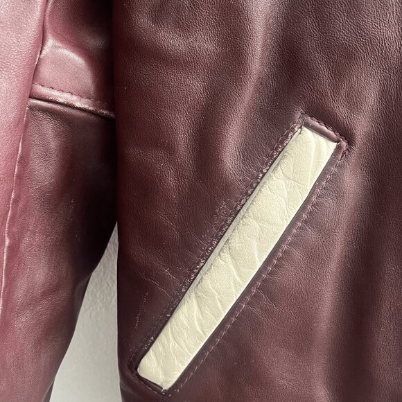 Vintage  Leather Jacket - Picture 2 of 6